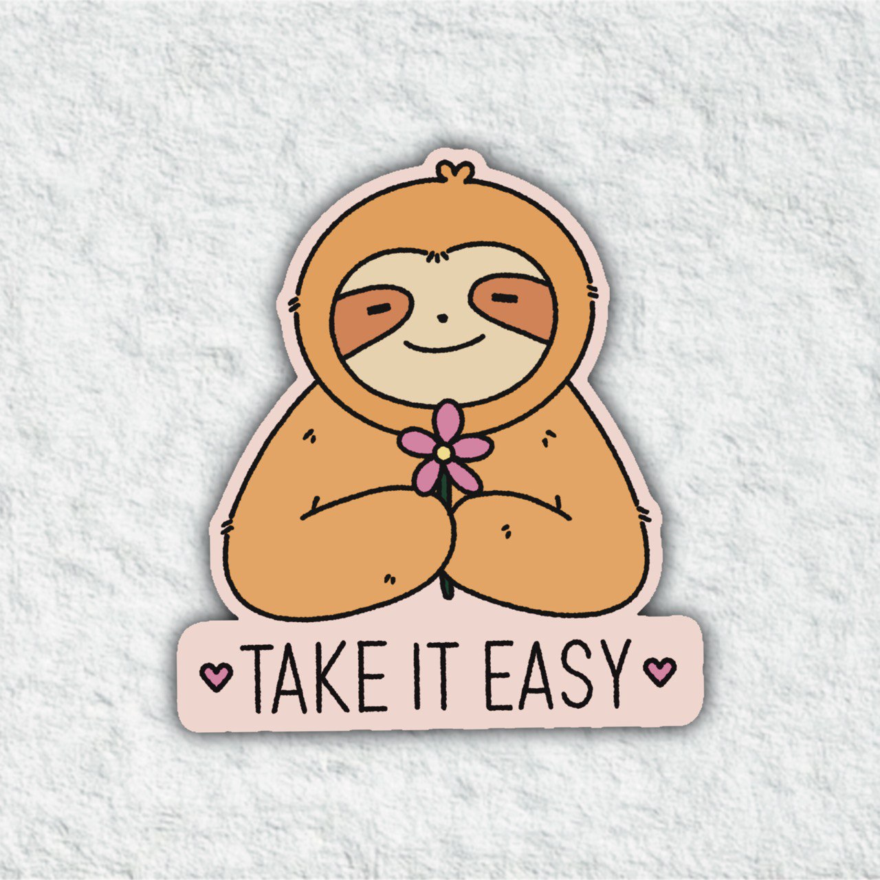 Take It Easy Sticker