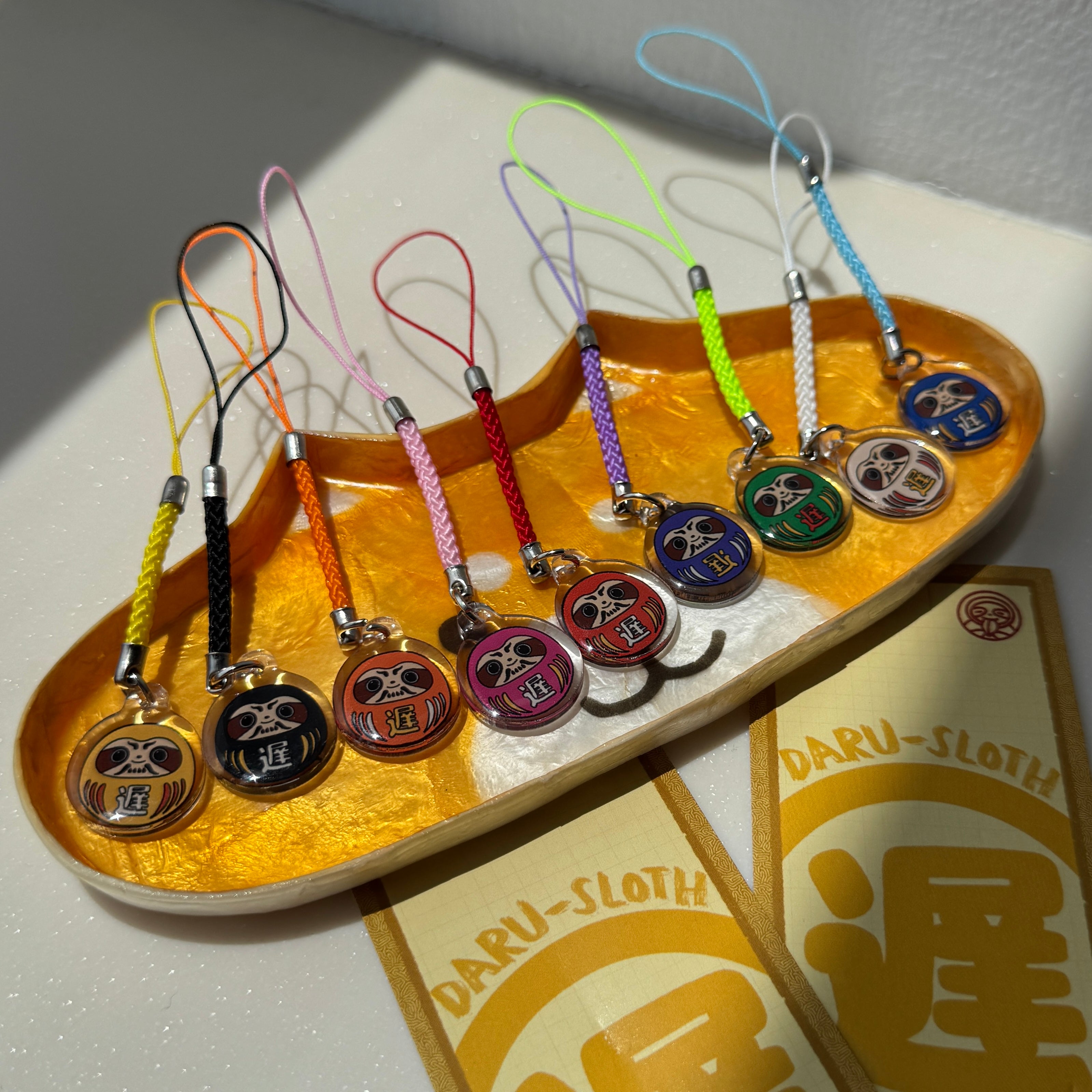 Darusloth Phone Charms