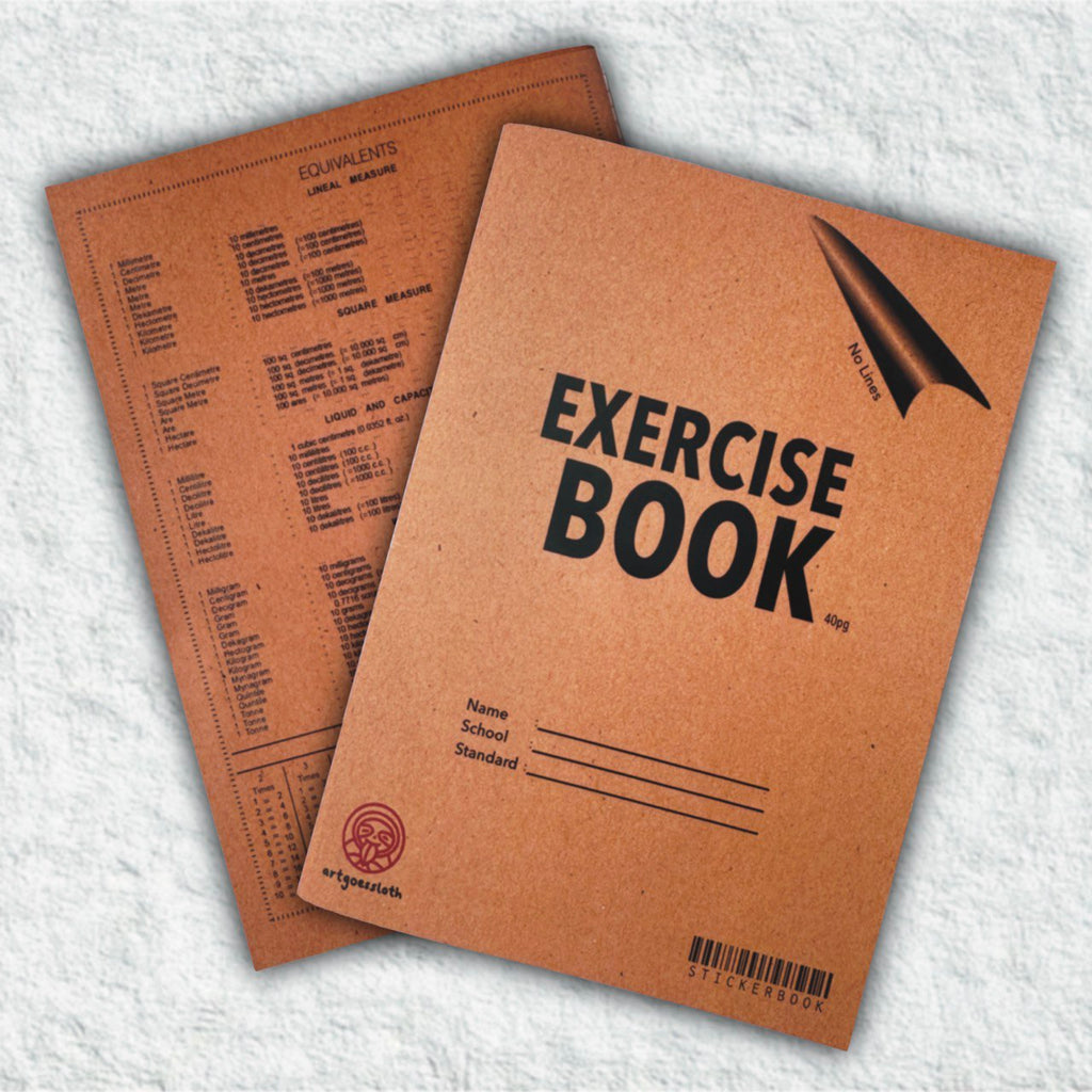 [GRADE A] Exercise Book Sticker Book