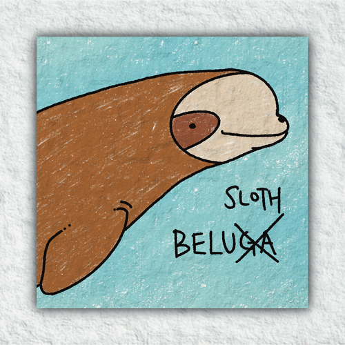 Belusloth Print