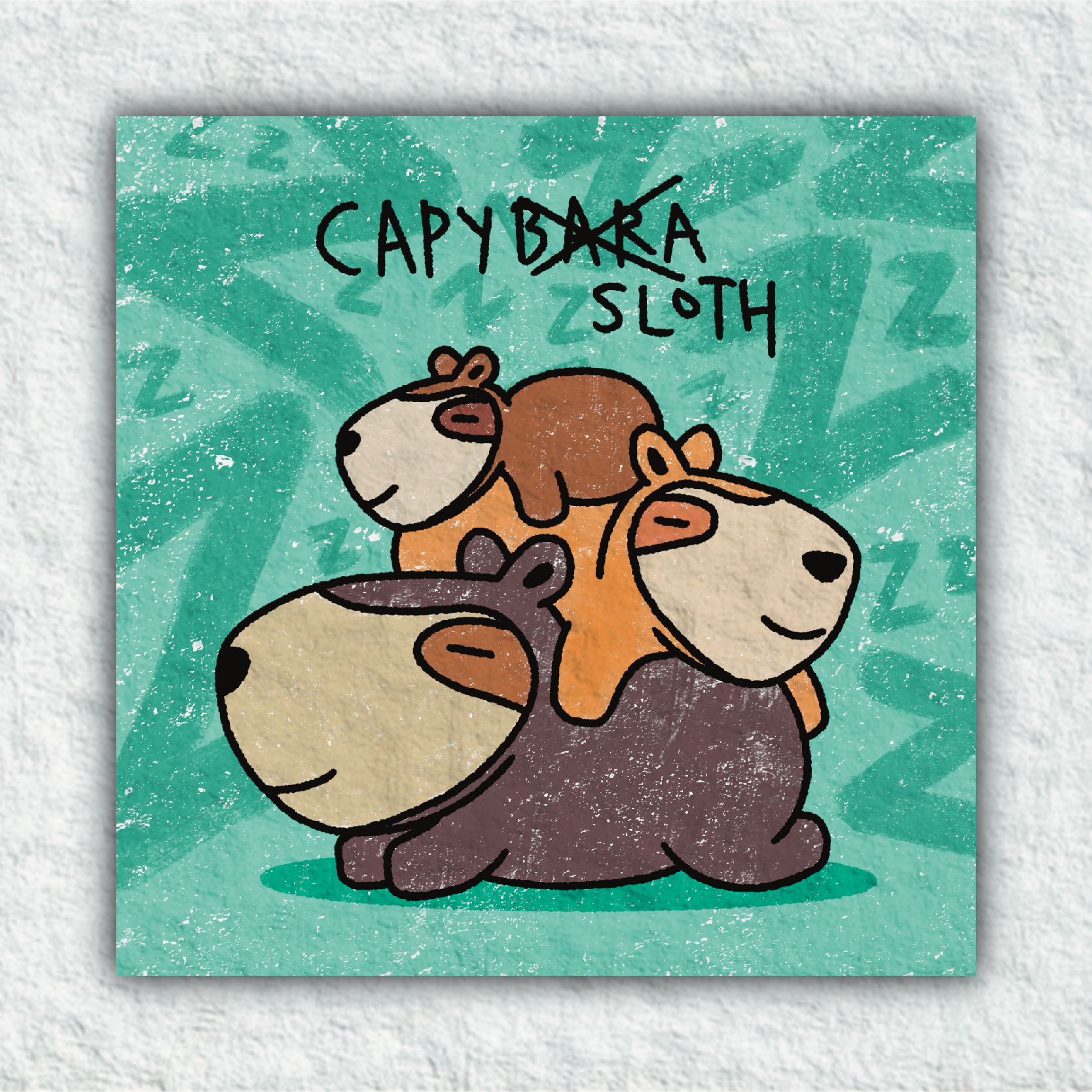 Capysloth Print