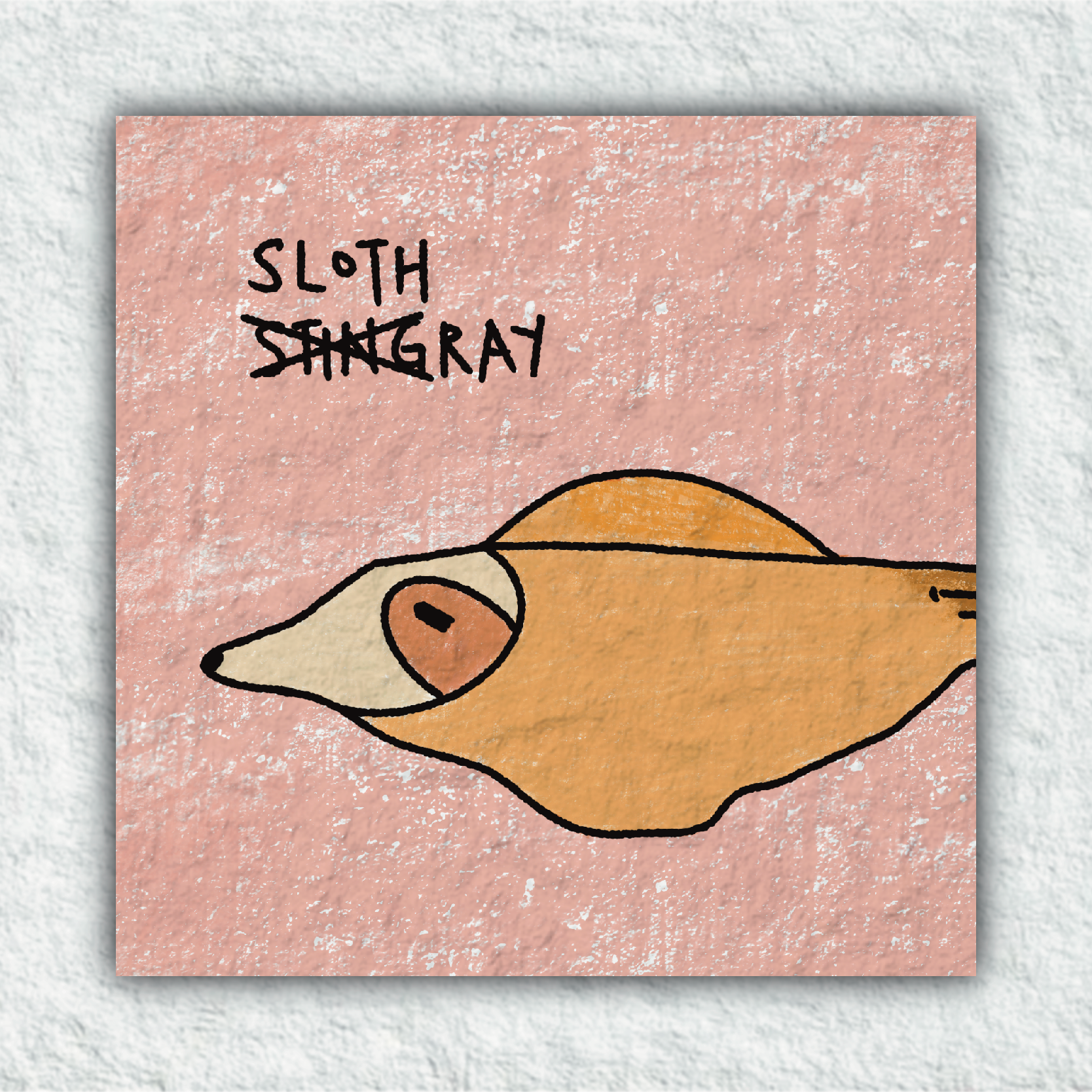 Slothray Print
